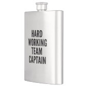 Hard werkende teamcaptain flacon (Links)