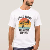 Hard Work, Honest Living – Labor Day Pride T-shirt (Voorkant)