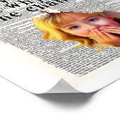 Hard work never killed anybody poster (Hoek)