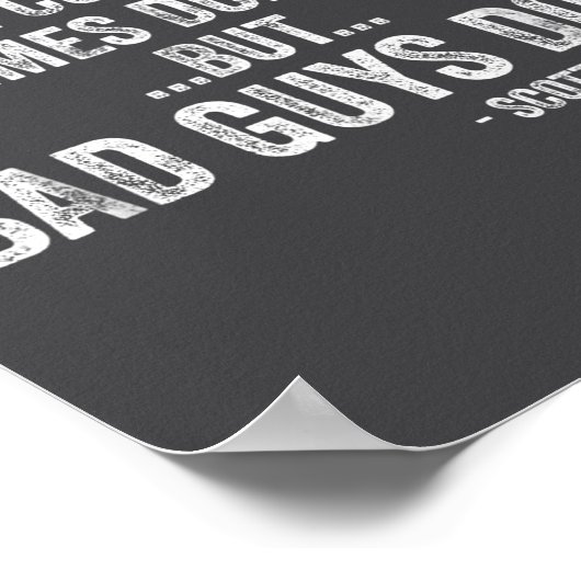 Hard Work Pays Off Dreams Come True Funny Quotes Poster (Hoek)