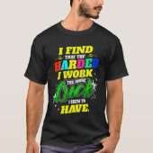 Hard Work Test Day Testing  for Women Teachers T-shirt (Voorkant)