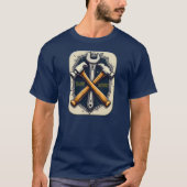 Hard Work Tools Worker Pride Labor Day Design T-shirt (Voorkant)