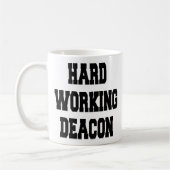 Hard Working Deacon Koffiemok (Links)