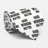 Hard Working Mayor Stropdas (Opgerold)