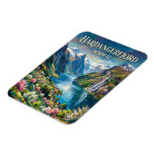 Hardangerfjord Noorwegen Magneet (Linkerzijde)