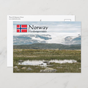 Hardangervidda Briefkaart Noorwegen