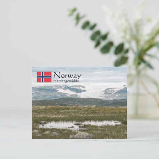 Hardangervidda Briefkaart Noorwegen (Staand voorkant)