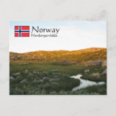 Hardangervidda Briefkaart Noorwegen (Voorkant)