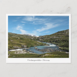 Hardangervidda Noorwegen Briefkaart