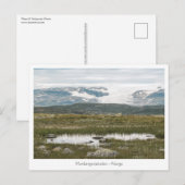 Hardangervidda Noorwegen Briefkaart (Voorkant / Achterkant)