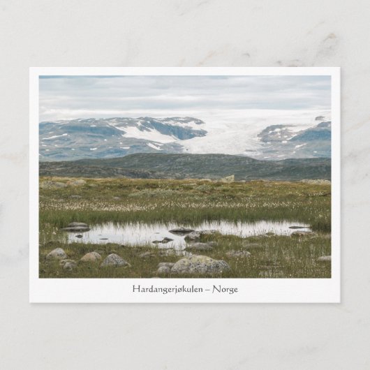 Hardangervidda Noorwegen Briefkaart (Voorkant)