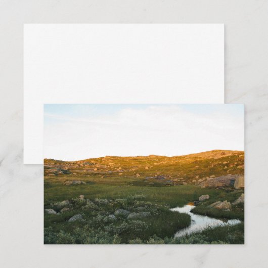 Hardangervidda Noorwegen Card (Voorkant / Achterkant)