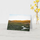 Hardangervidda Noorwegen Card Kaart (Gele Bloem)