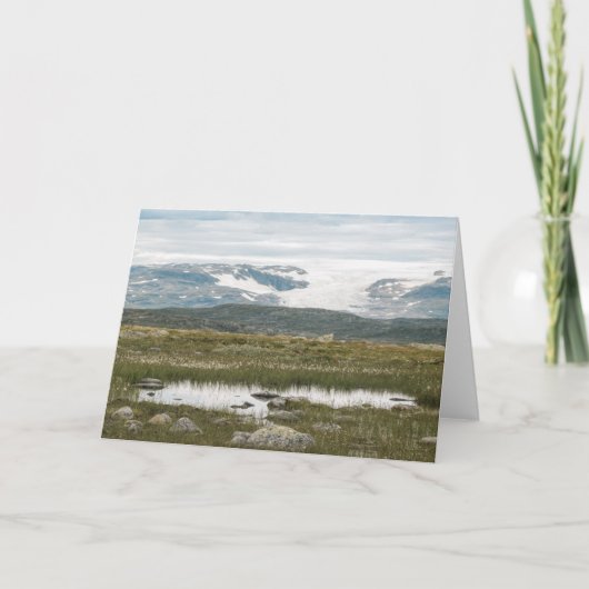 Hardangervidda Noorwegen Card Kaart (Voorkant)
