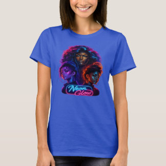 Hardball Syndicate Women Cyber Neon Glow T-shirt