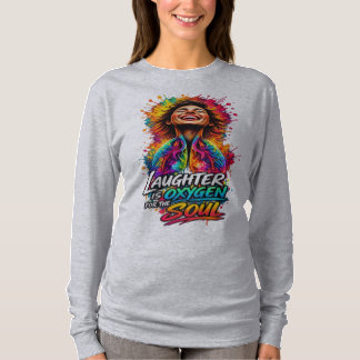 Hardball Syndicate Women Neon Clown Lange Mouwen T-shirt