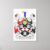 Hardcastle Coat of Arms I Canvas Afdruk (Voorkant)