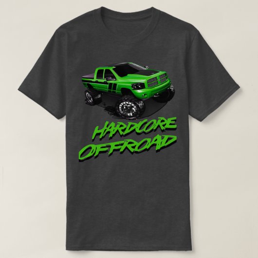 Hardcord Off Road Monster Truck Race 2 T-shirt (Design voorkant)