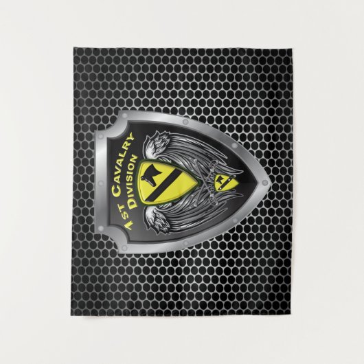 Hardcore 1e Cavalry Division Wandkleed (Voorkant)