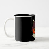 Hardcore 82e Airborne Kat Kat! Tweekleurige Koffiemok (Links)