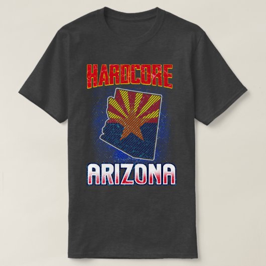 Hardcore Arizona T-shirt (Design voorkant)
