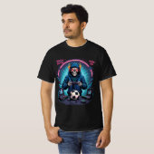 Hardcore Beyond Limit – Retro Skull Gamer T-shirt (Voorkant volledig)