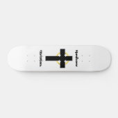 Hardcore Christelijke Keltische Kruis Persoonlijk Skateboard (Horizontaal)