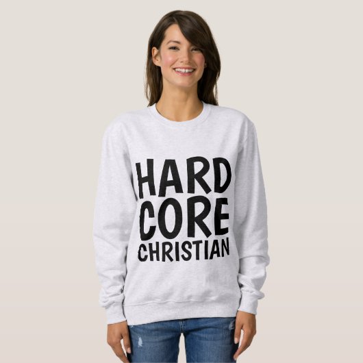 HARDCORE CHRISTELIJKE T-shirts (Voorkant volledig)