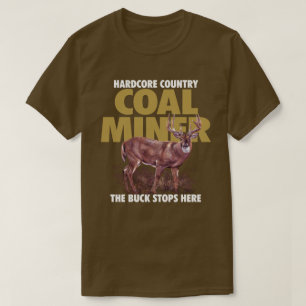 HARDCORE COUNTRY KOLENMINEWERKER T-SHIRT