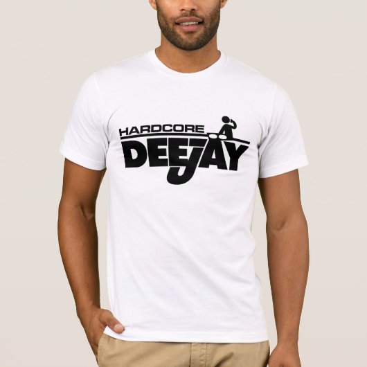 Hardcore DeeJay DJ T-shirt (Voorkant)