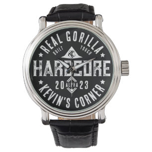 HARDCORE Echte Gorilla Gebouwd Tough Alpha Man Horloge