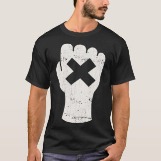 Hardcore Fist NYHC 80's Punk s & Straight Edge Clo T-shirt