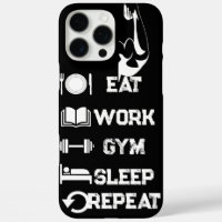 Hardcore Fitness Telefoon Zwart Hoesje Muscle Hand