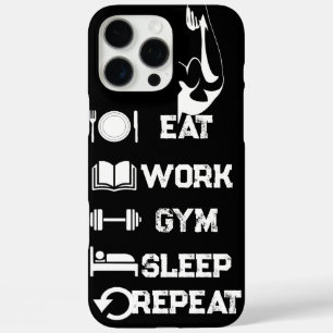 Hardcore Fitness Telefoon Zwart Hoesje Muscle Hand