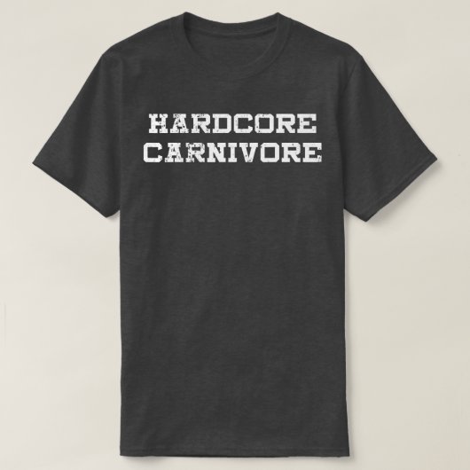 Hardcore Funny Meat BBQ Grilling Rook T-shirt (Design voorkant)