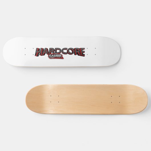 Hardcore gamer persoonlijk skateboard (Horizontaal)