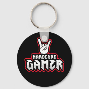 Hardcore gamer sleutelhanger
