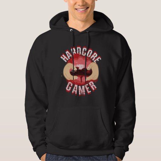 Hardcore games hoodie (Voorkant)