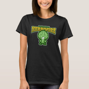 Hardcore Herbivoor Vegetariër Veganist T-shirt