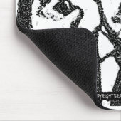 Hardcore Hijackers Design #2 op een Muismat (Hoek)