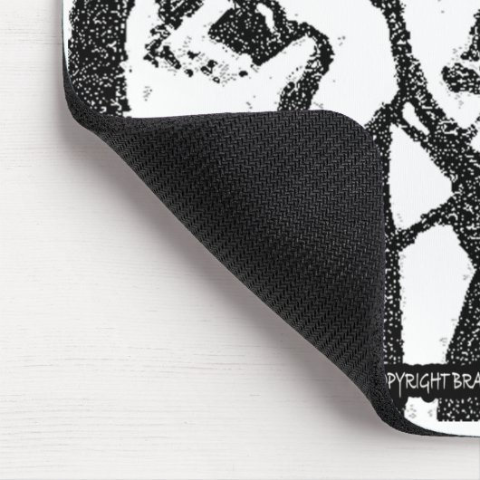 Hardcore Hijackers Design #2 op een Muismat (Hoek)