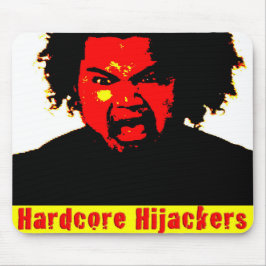 Hardcore Hijackers Design #3 op een Muismat