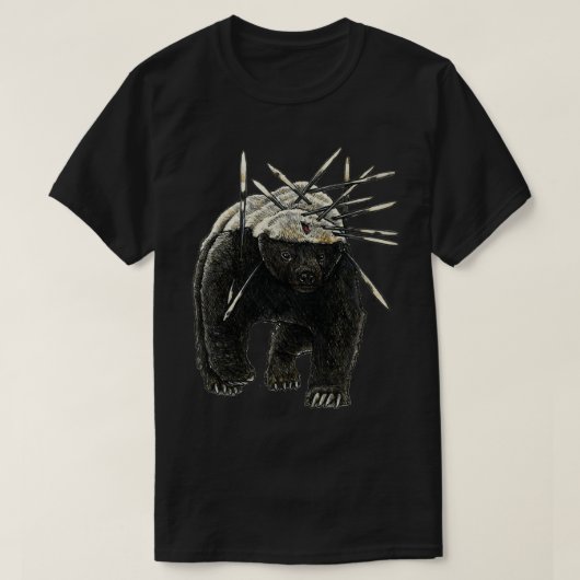 HARDCORE HONEY BADGER TShirt Classic TShirt (Design voorkant)