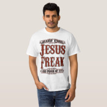 Hardcore Jesus Freak en Proud'It Mannen T-Shirt