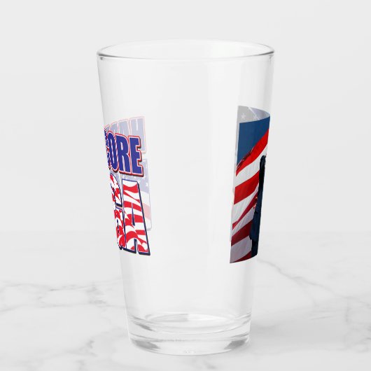 Hardcore MAGA Glas (Links)