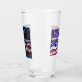 Hardcore MAGA Glas (Rechts)