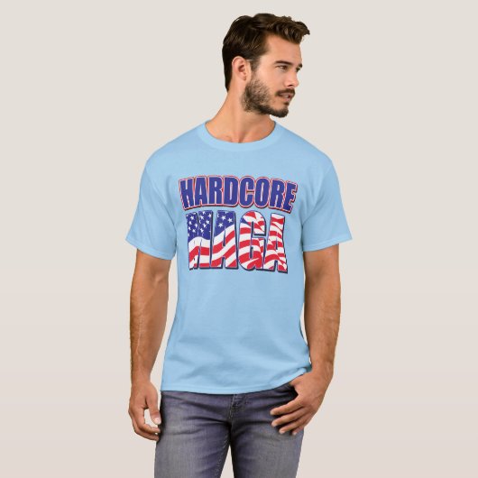 Hardcore MAGA T-shirt (Voorkant volledig)