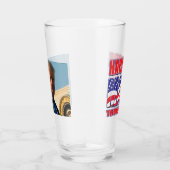 Hardcore MAGA Trump 2024 Glas (Rechts)