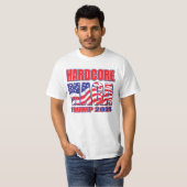 Hardcore MAGA Trump 2024 T-shirt (Voorkant volledig)