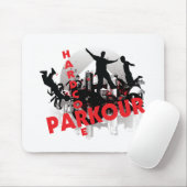 Hardcore Parkour Grunge City Muismat (Met muis)